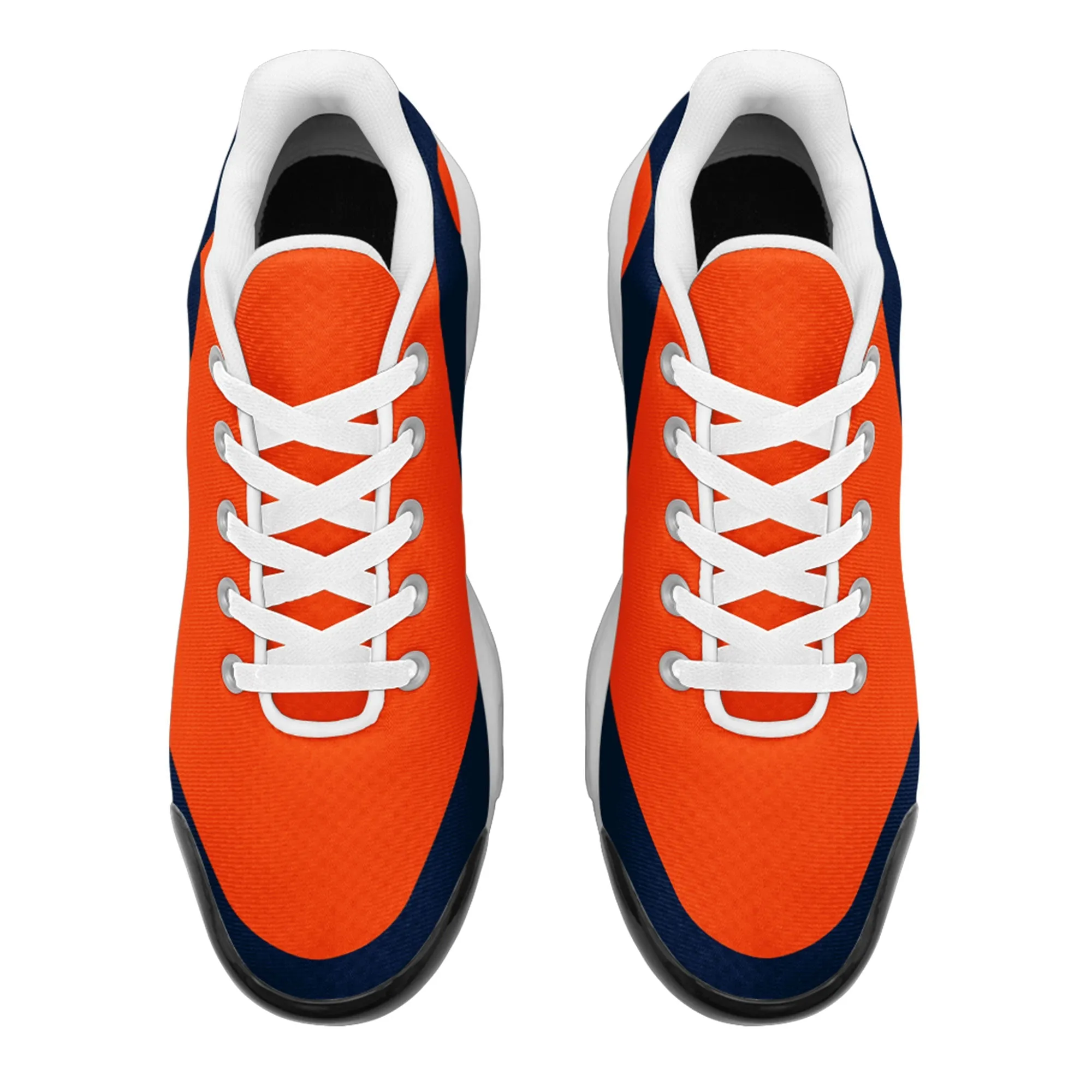 Custom Orange Blue TN Shoes Personalized Sneakers TN-D020077-10