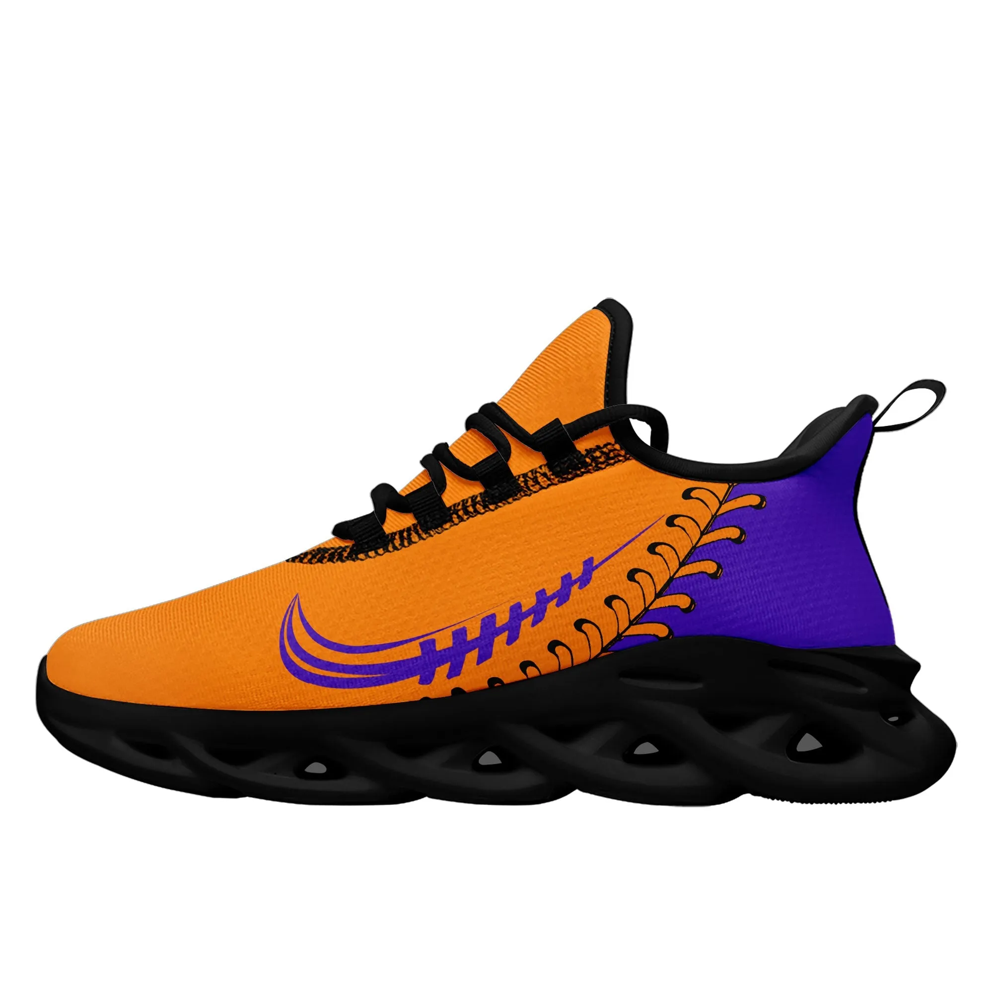 Custom Orange Jersey MaxSoul Shoes and Hat Combo Offer Personalized ZH-bd0b00e0-cb