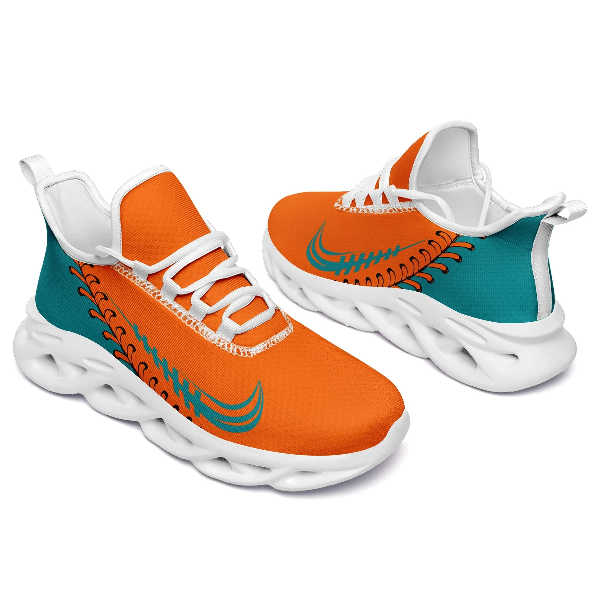 Custom Orange Jersey MaxSoul Shoes and Hat Combo Offer Personalized ZH-bd0b00e0-e