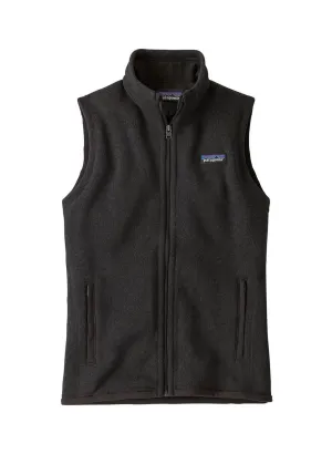 Custom Patagonia Vest | Personalized Patagonia Black Women&#x27;s Better Sweater Vest 