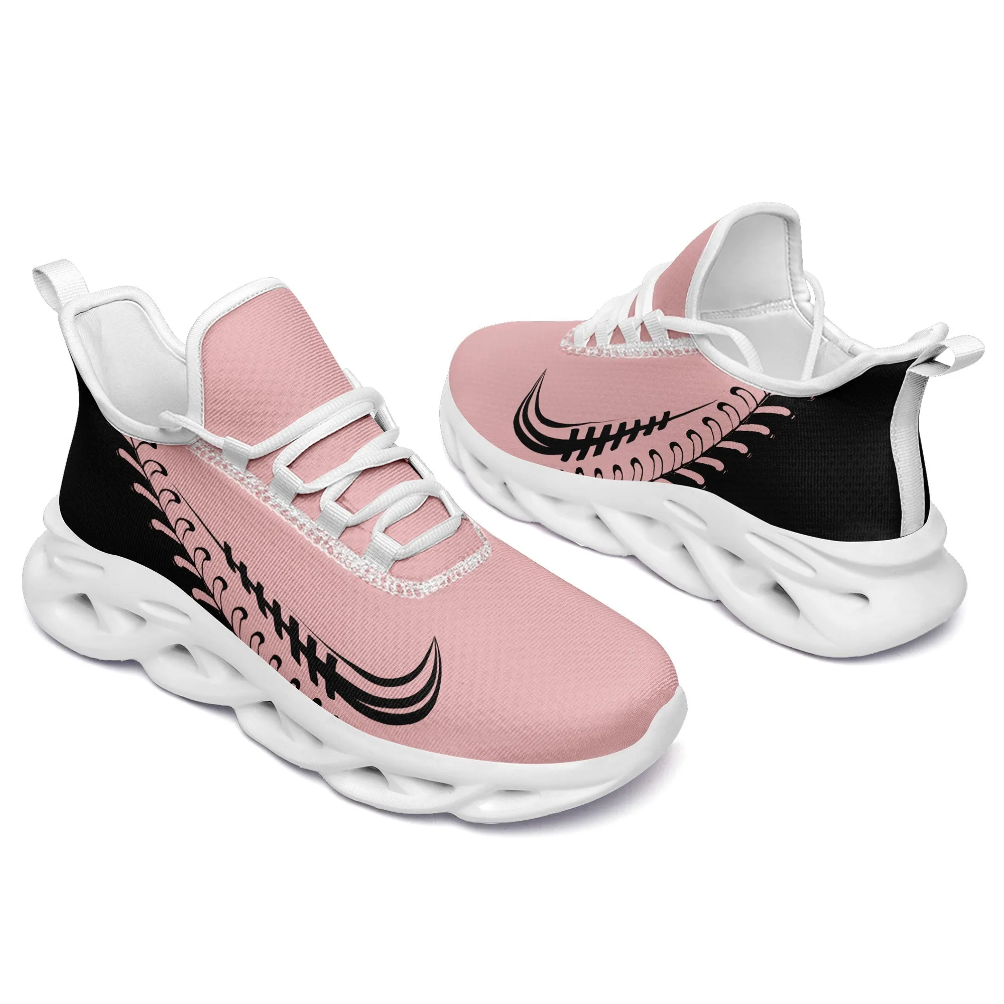 Custom Pink Jersey MaxSoul Shoes and Hat Combo Offer Personalized ZH-bd0b00e0-b8