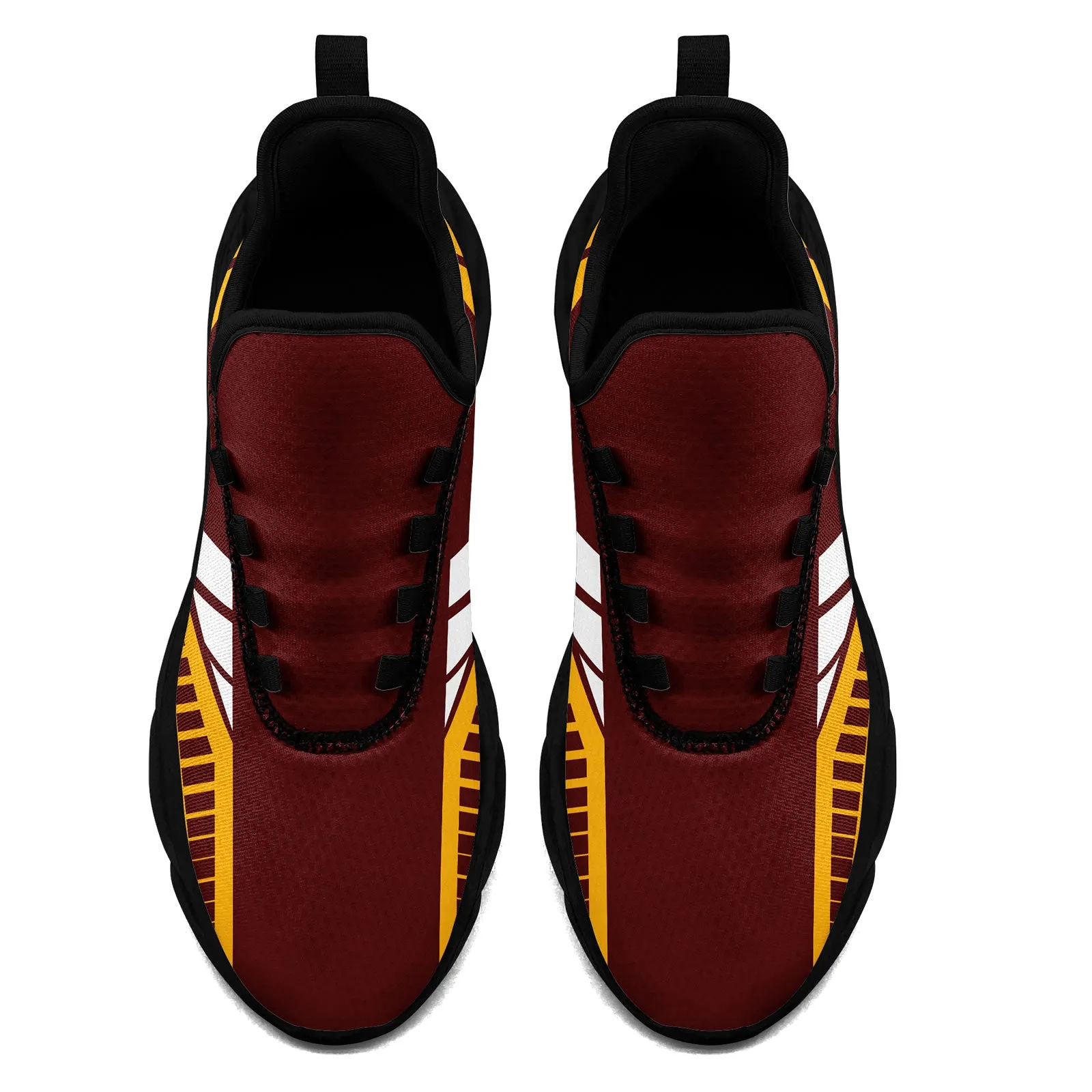 Custom Red Yellow Washington Maxsoul Shoes Personalized Sneaker FN003-D020325-31