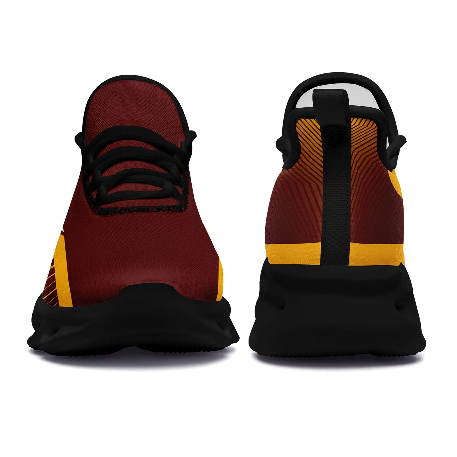 Custom Red Yellow Washington Maxsoul Shoes Personalized Sneaker FN003-D020325-31