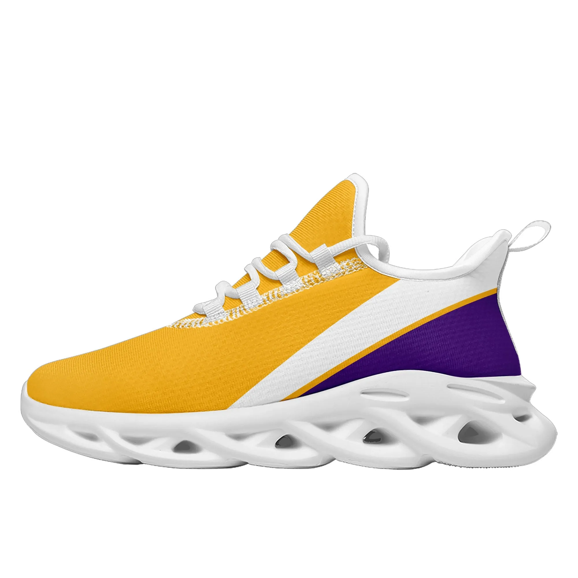 Custom Yellow Purple Jersey MaxSoul Shoes and Hat Combo Offer Personalized ZH-bd0b007e-7