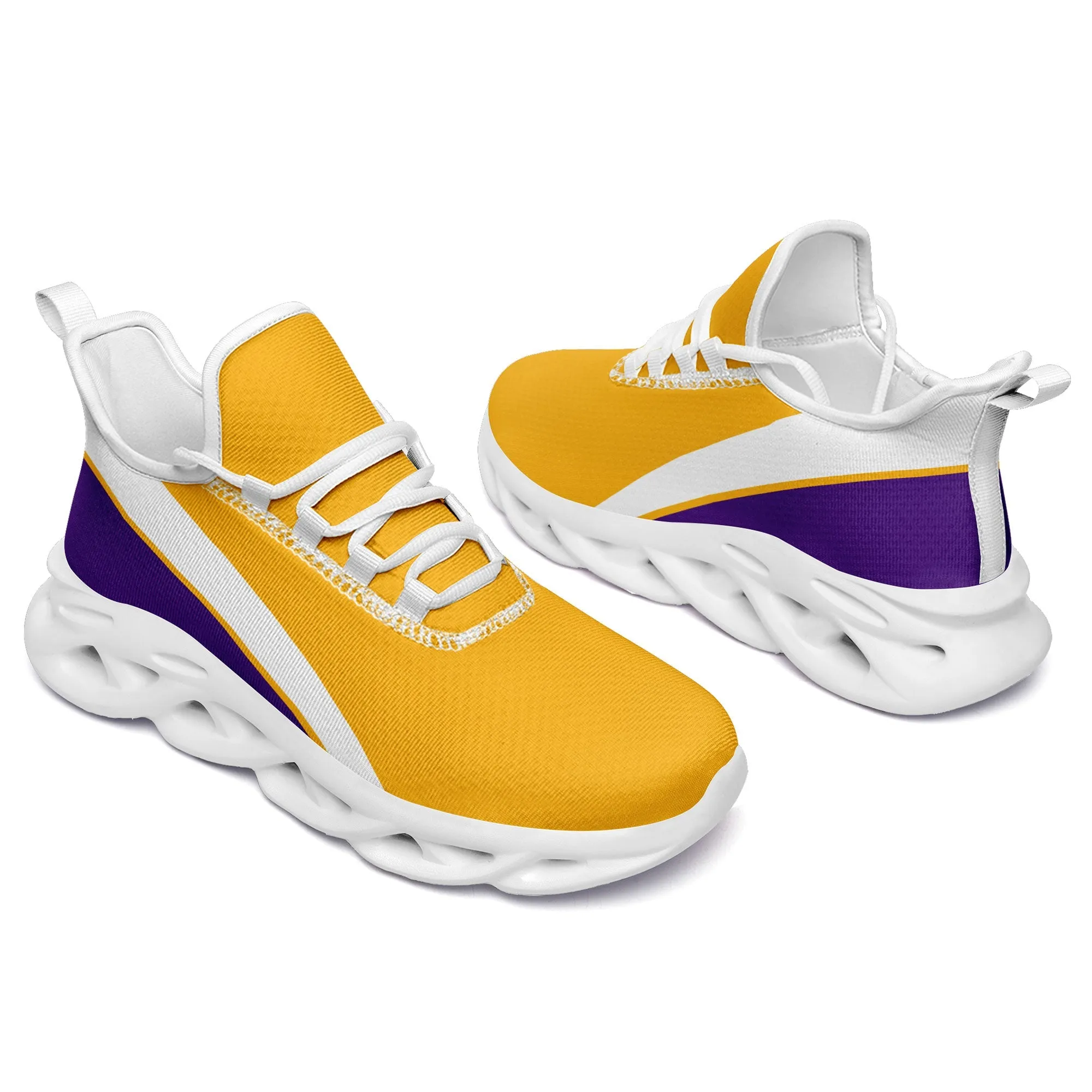 Custom Yellow Purple Jersey MaxSoul Shoes and Hat Combo Offer Personalized ZH-bd0b007e-7