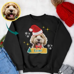 Customized Dog Face Sweatshirt