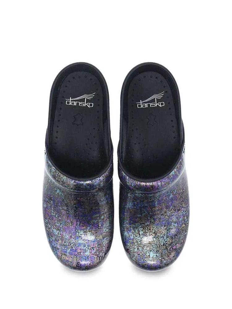 Dansko Professional Nurse's Shoes | Metallic Ink Patent