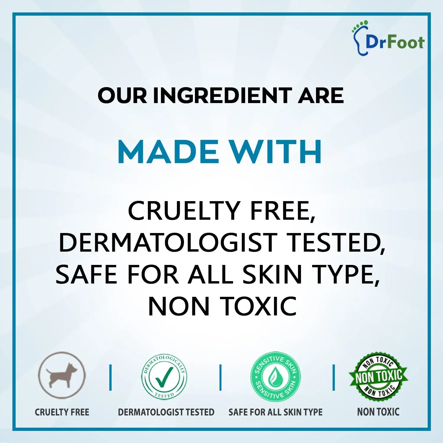 Dr Foot Foot Scrub Soap Repair Dry Cracked Heels, Dead Skin & Calluses Remover with Almond & Pure Aloe Vera Extracts – 100gm (Pack of 2)