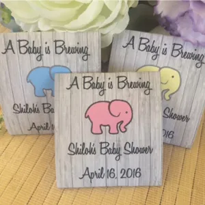 Elephant Themed Tea Packet Favors