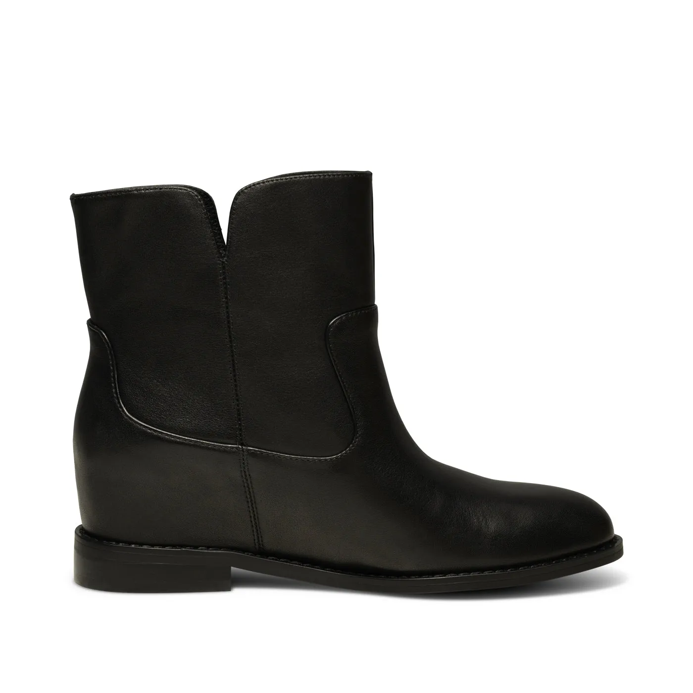 Elvira boot leather - BLACK