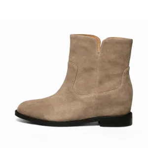 Elvira boot suede - TAUPE