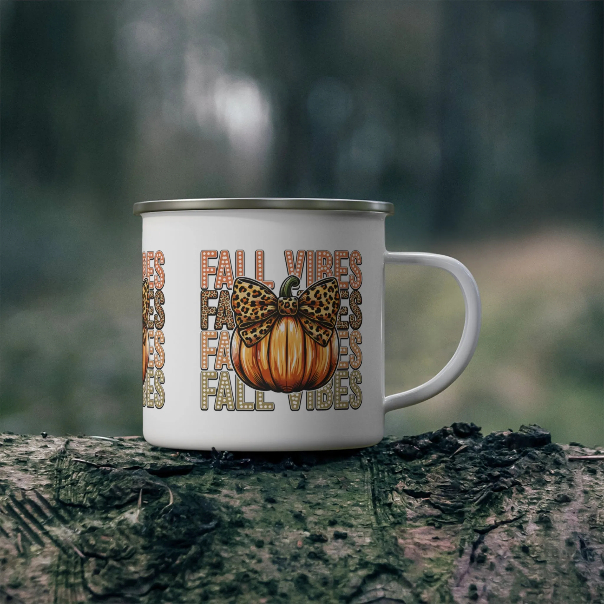 Fall Vibes Camping Mug