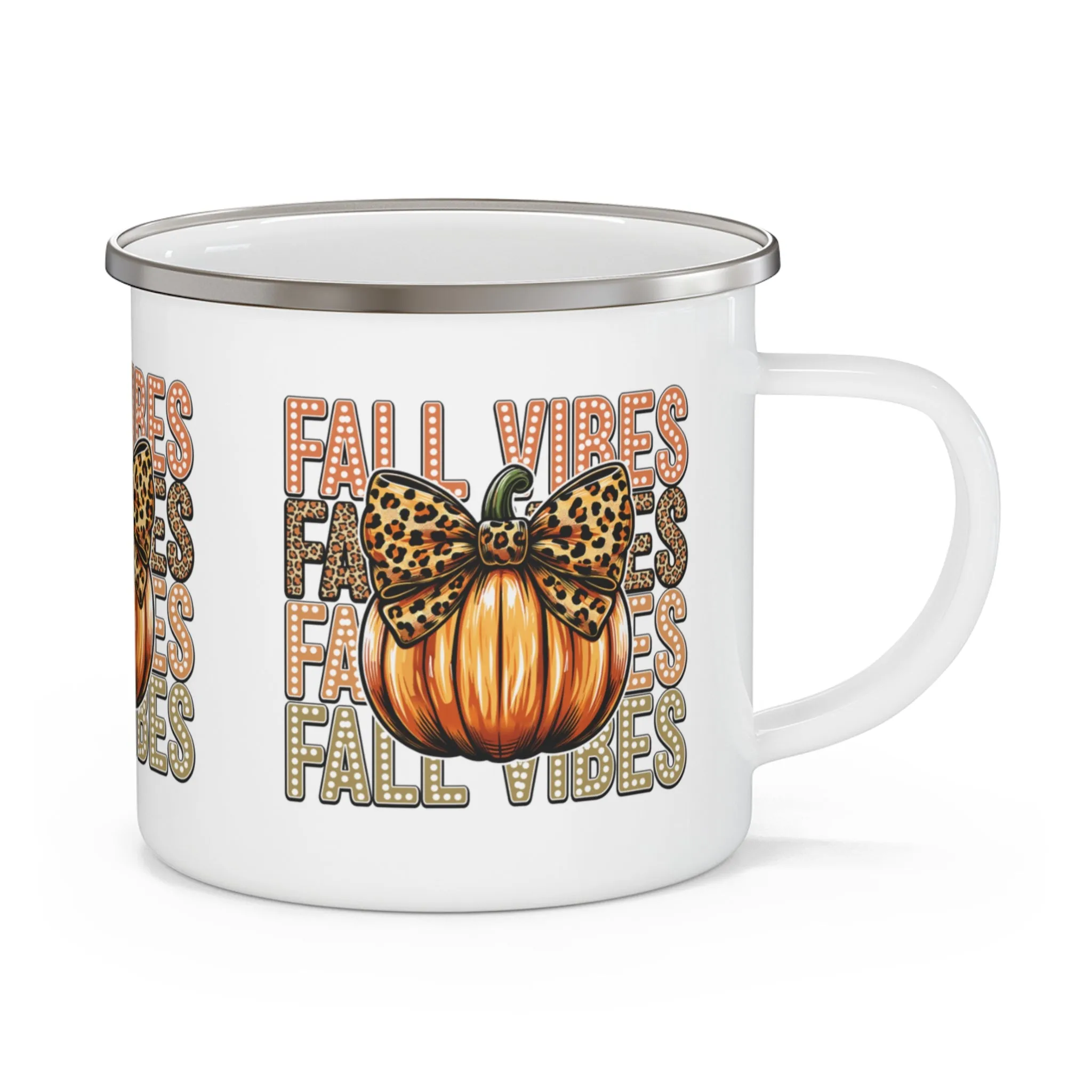 Fall Vibes Camping Mug