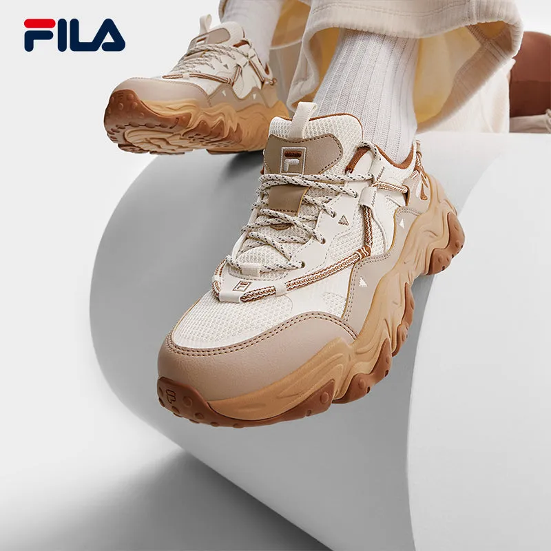 FILA CORE FASHION FLUID 5 Women Sneakers (White / Brown)