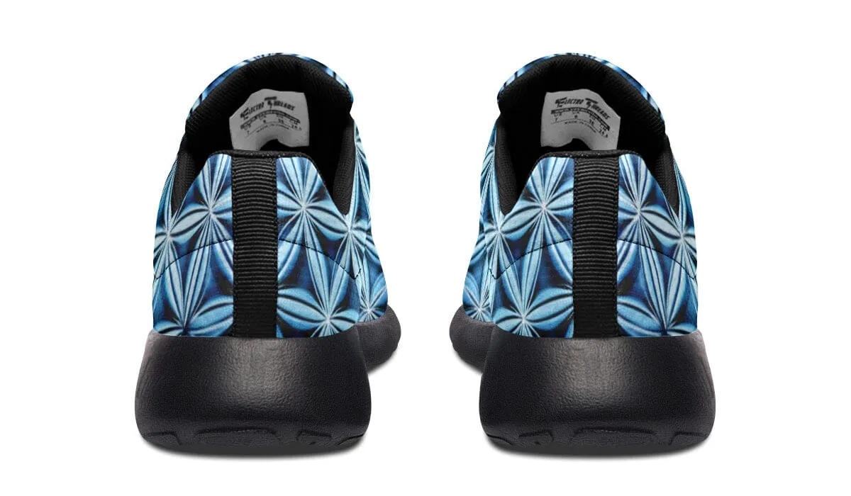 Flower Life Igloo Blue Classic Sneakers