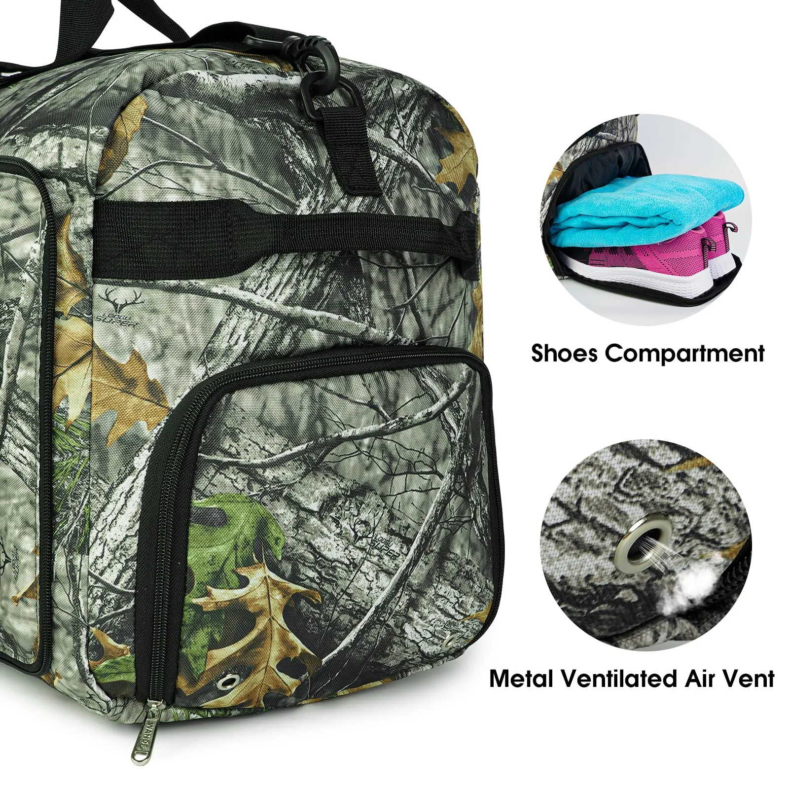 Foldable Overnight Weekender Travel Duffle bag