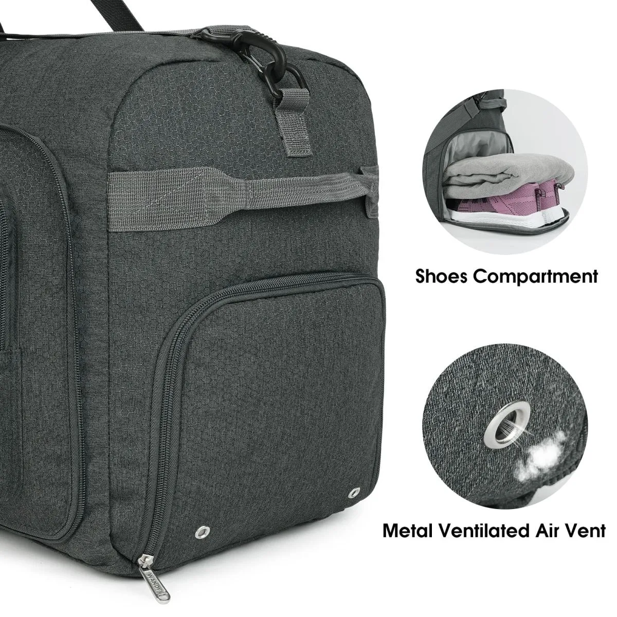 Foldable Overnight Weekender Travel Duffle bag