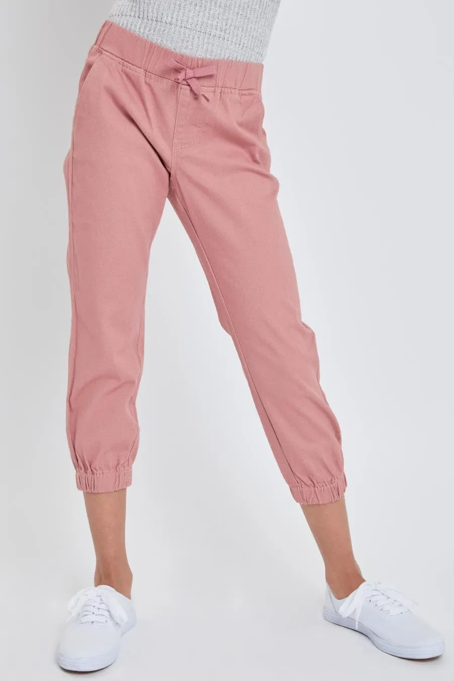 Girls Twill Jogger