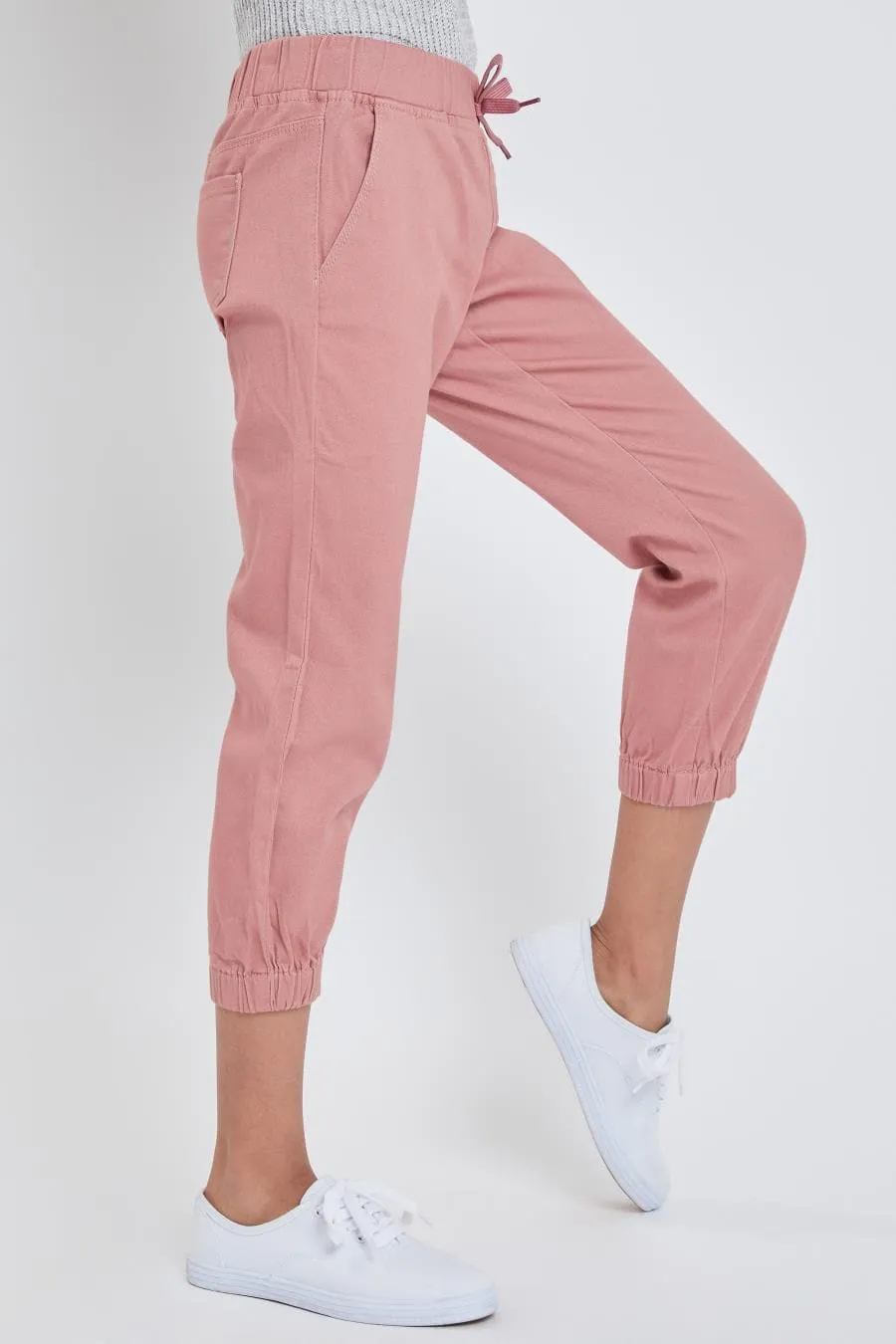 Girls Twill Jogger