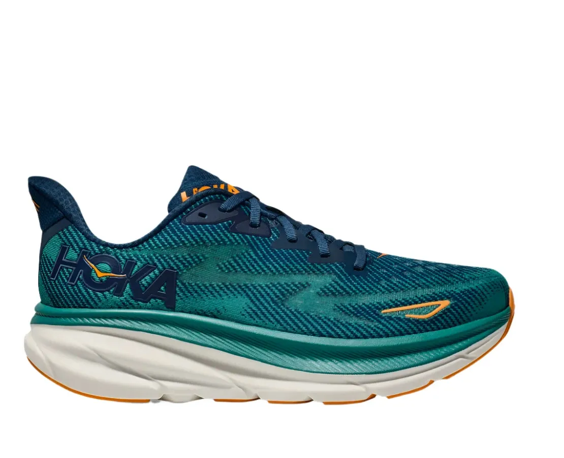 HOKA Men's Clifton 9 Sneaker - Midnight/Oceanic