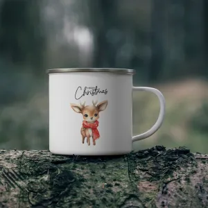 Holiday Reindeer Christmas CampingMug