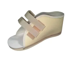 Hook and Loop Post-Op Shoe, Beige, Large, 1 Shoe