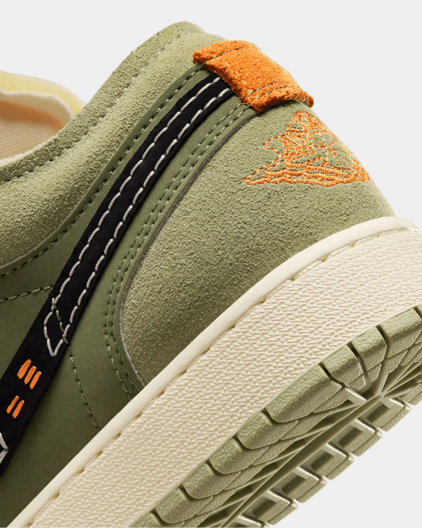 Jordan Air Kids' Jordan 1 Low SE Craft Sky J Lt Olive