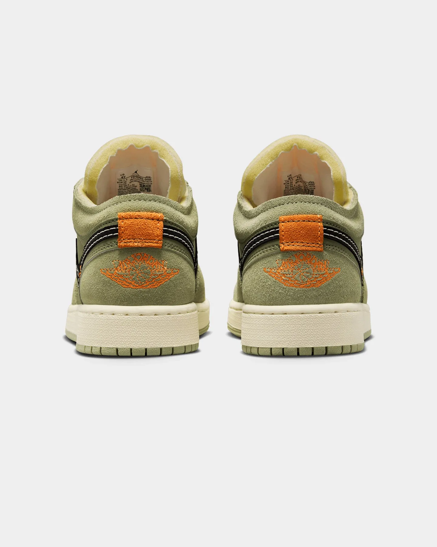 Jordan Air Kids' Jordan 1 Low SE Craft Sky J Lt Olive