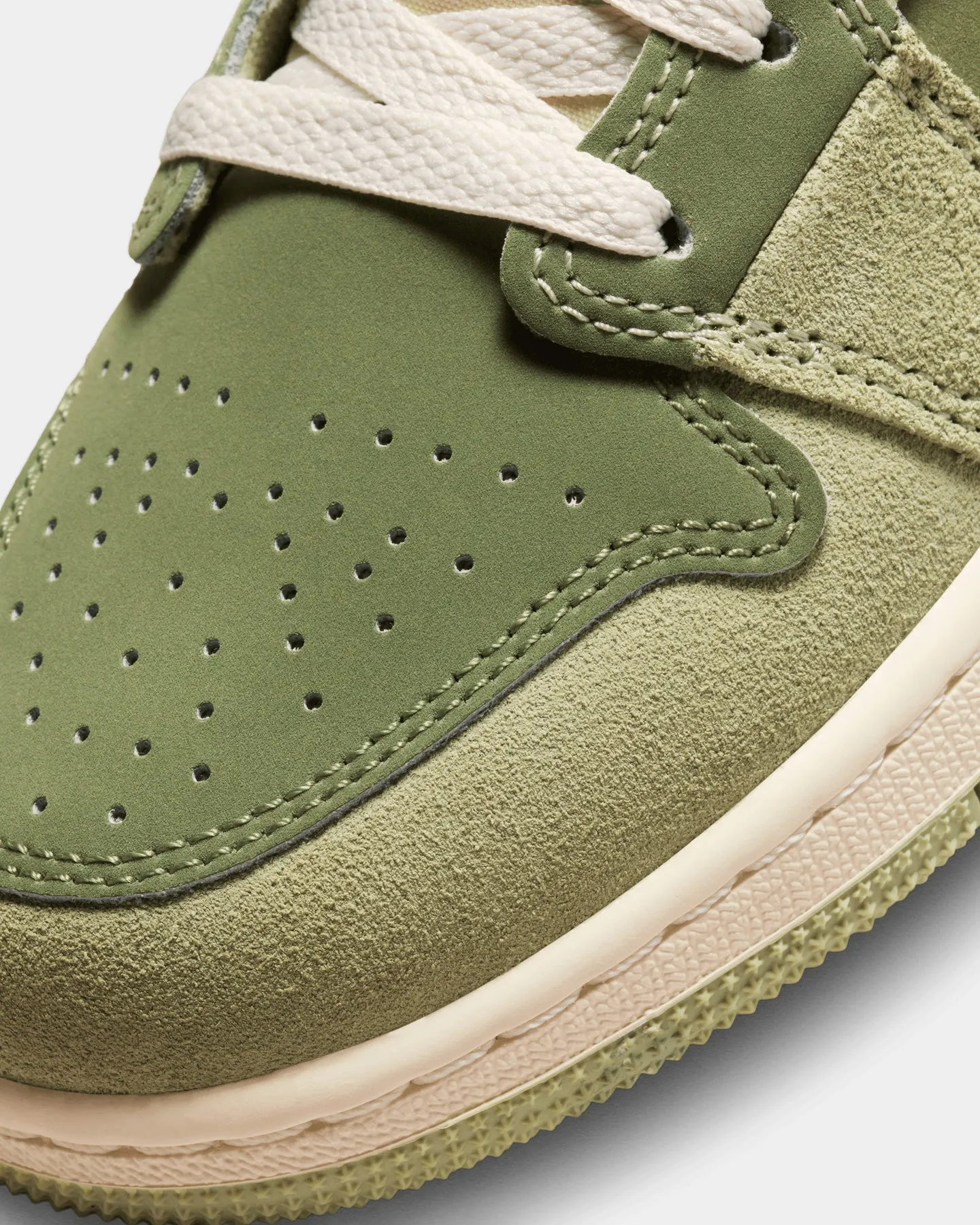 Jordan Air Kids' Jordan 1 Low SE Craft Sky J Lt Olive