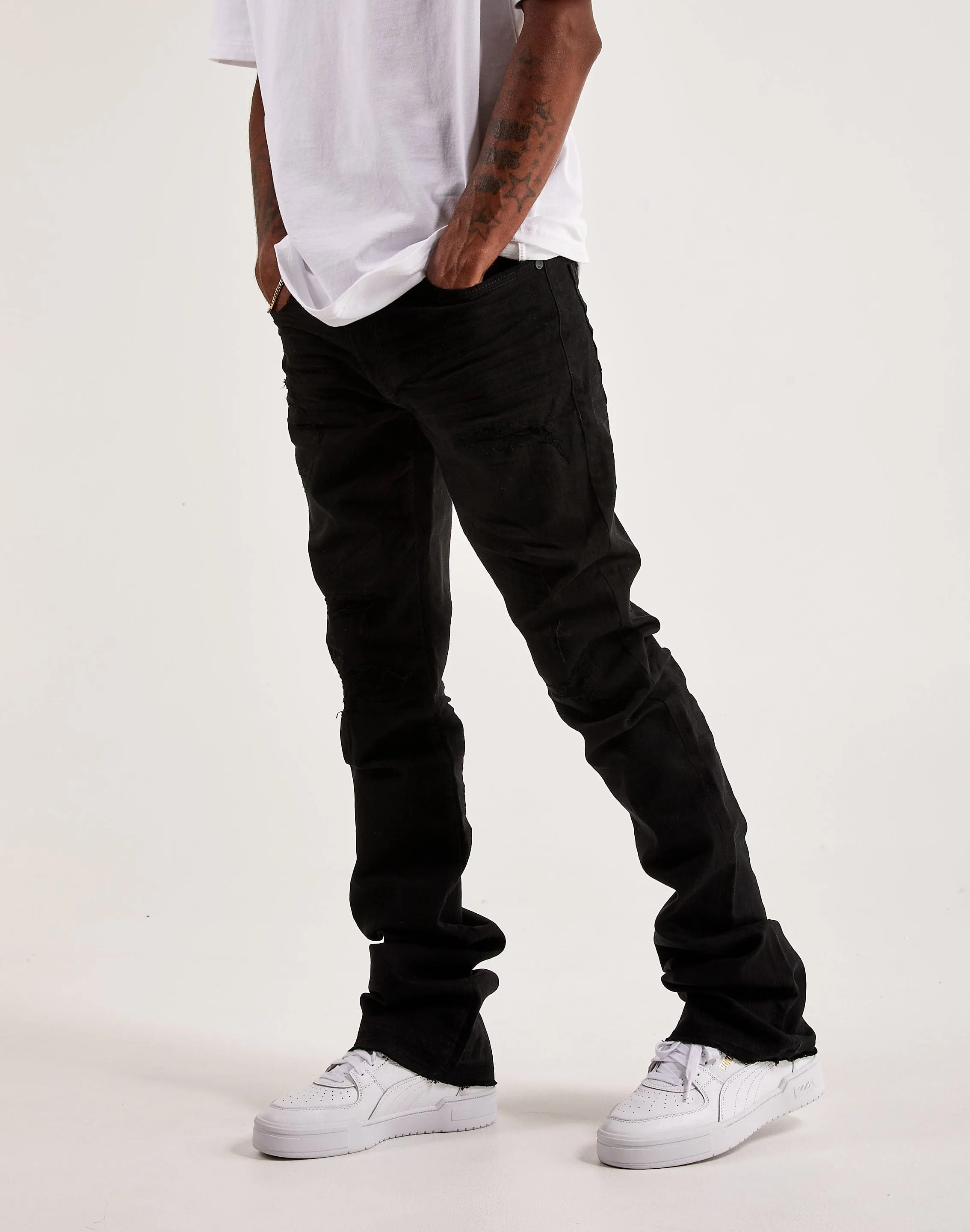 Jordan Craig Stacked Denim Jeans