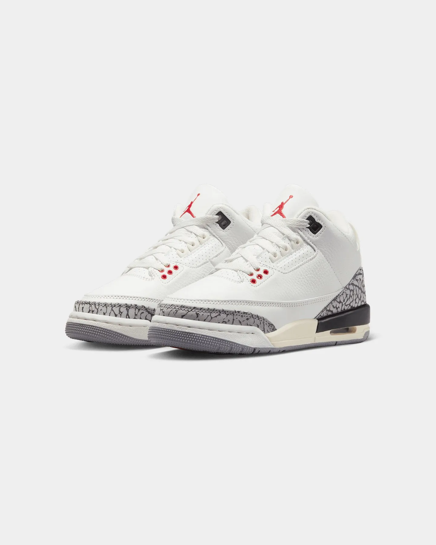 Jordan Kids' Air Jordan 3 Retro (GS) 'White Cement' Summit White