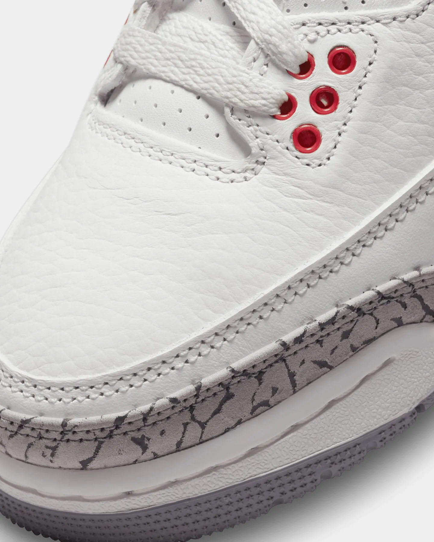 Jordan Kids' Air Jordan 3 Retro (GS) 'White Cement' Summit White