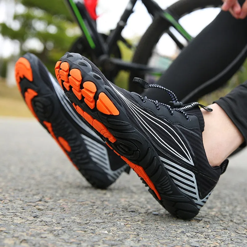 Joskaa school supplies  Cycling Shoes Men Road Bike Sneakers Outdoor Sport  Ultralight Bicycle Shoes Women Nonslip Mountain Bike Sneakers Racing