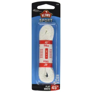 KIWI - Sport Laces Flat White 45" - 1 Pair