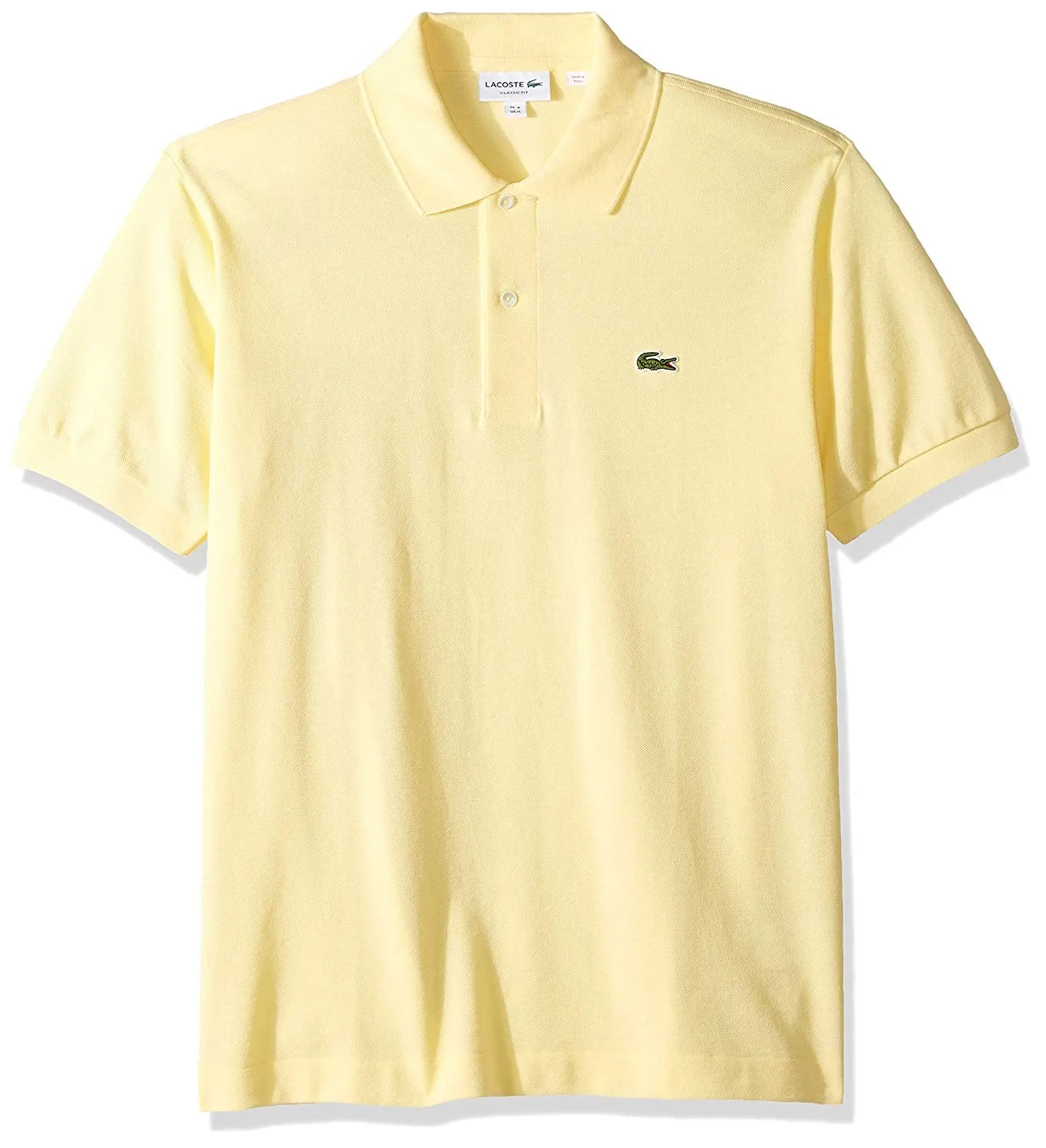 Lacoste Men's Short Sleeve Pique L.12.12 Original Fit Polo Shirt