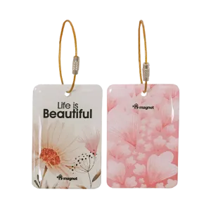 Life Is Beautiful Bag Tags