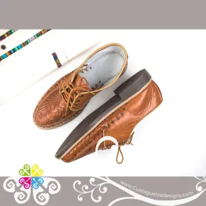 Light Brown Warrior- Leather Men Shoes