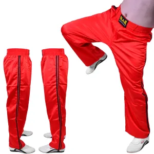 MAR-089D | Full Contact Red Black Kickboxing & Freestyle Trousers