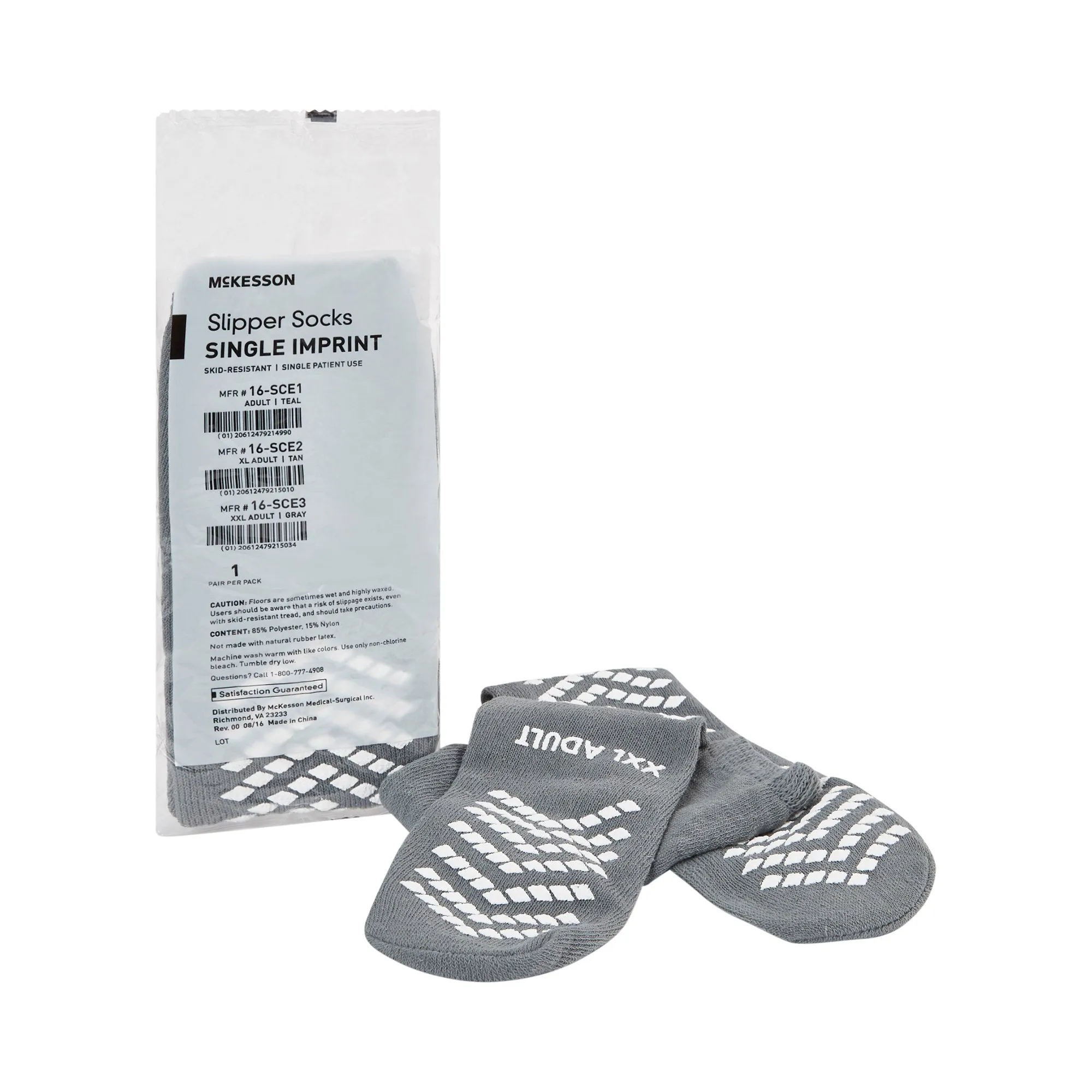 McKesson Slipper Socks, 2X-Large