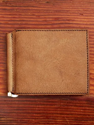 Money Clip Wallet in Choco