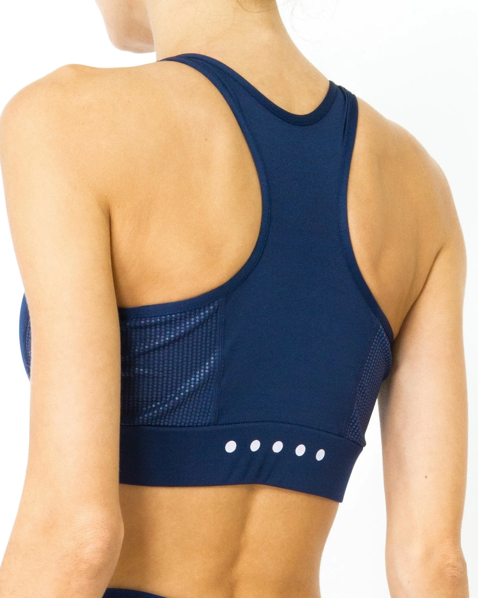 Navy Blue Ashton Sports Bra