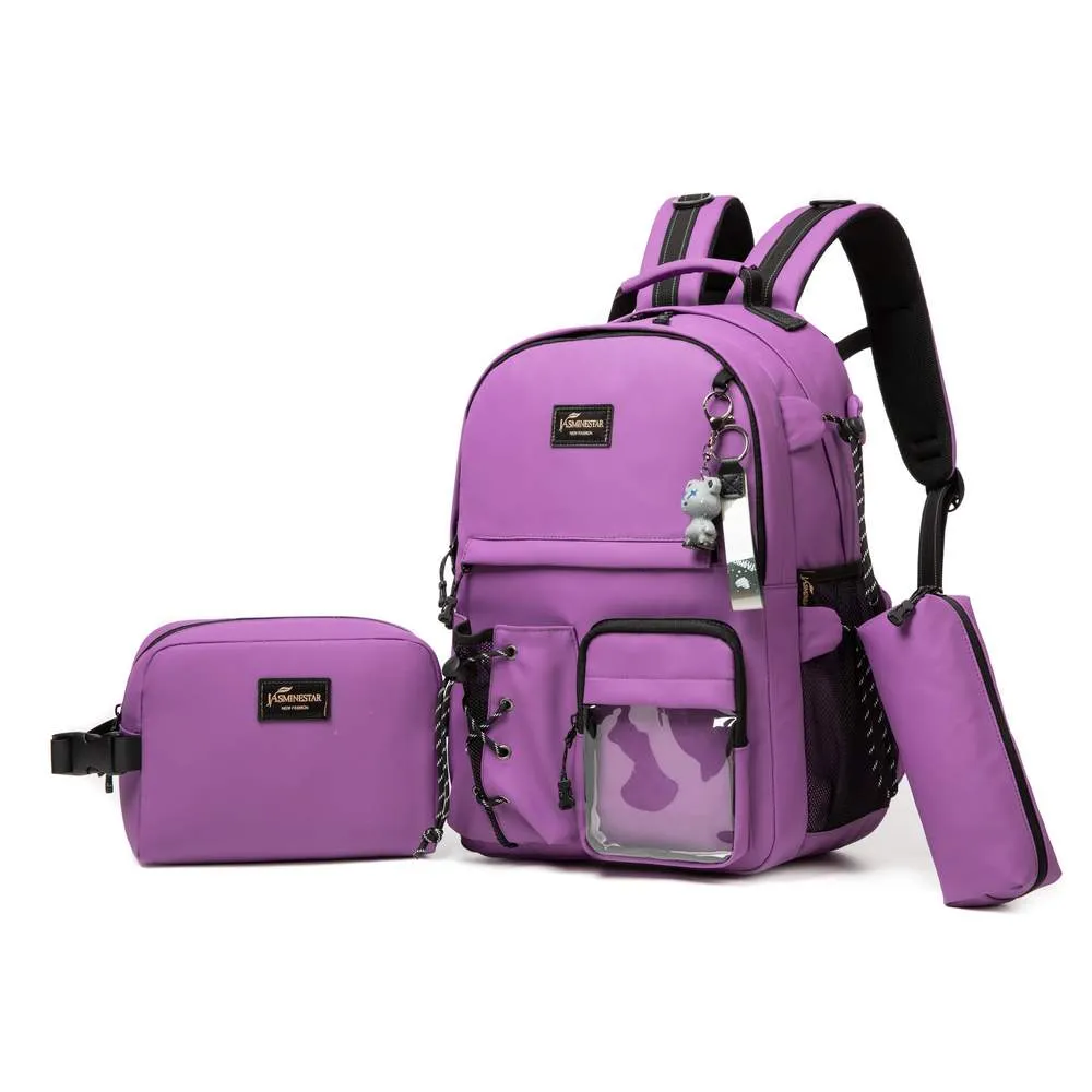 (NET) Backpack With Lunch Box Set Backpacks For Teens