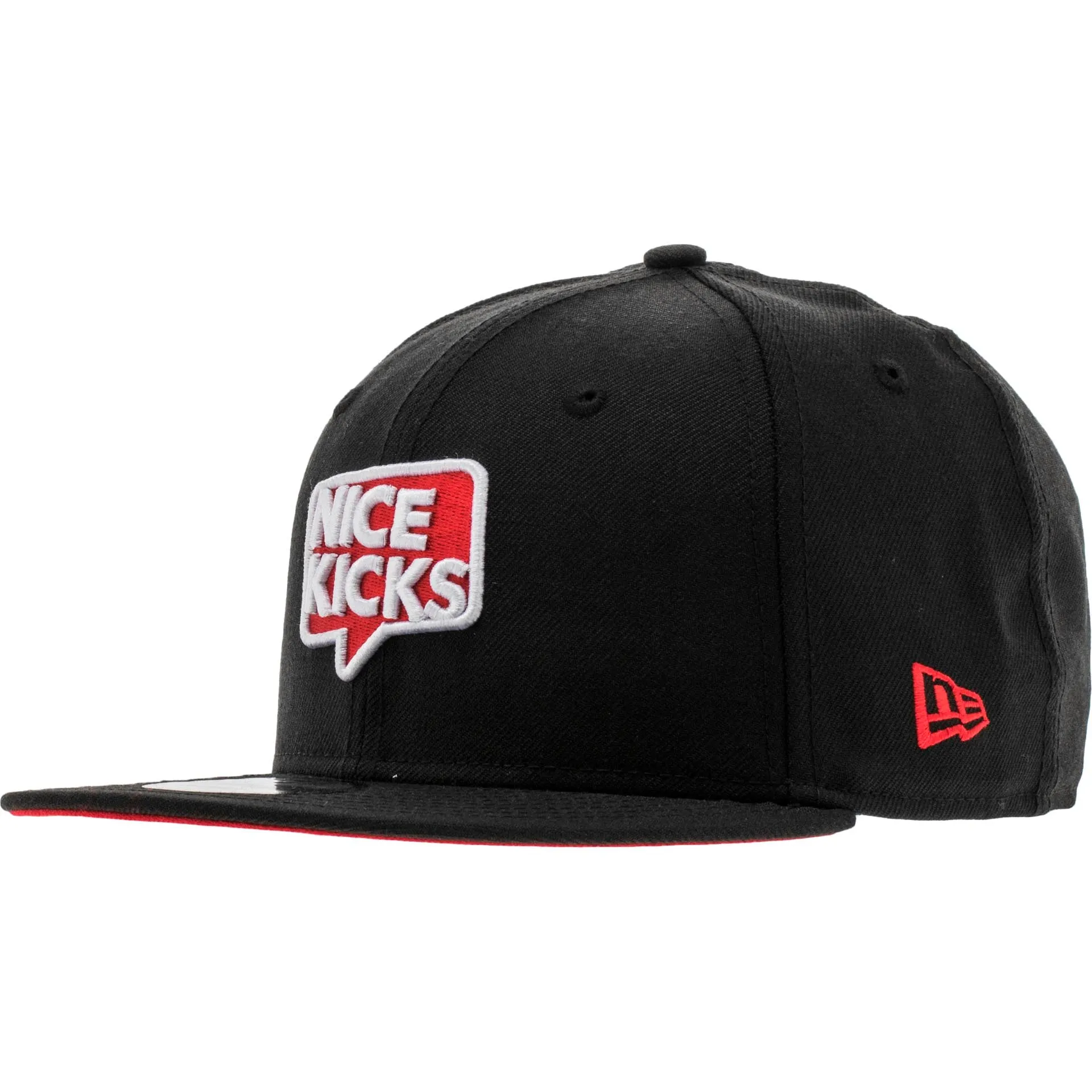 New Era X Nice Kicks 9Fifty Snapback Mens Hat - Black/Scarlett