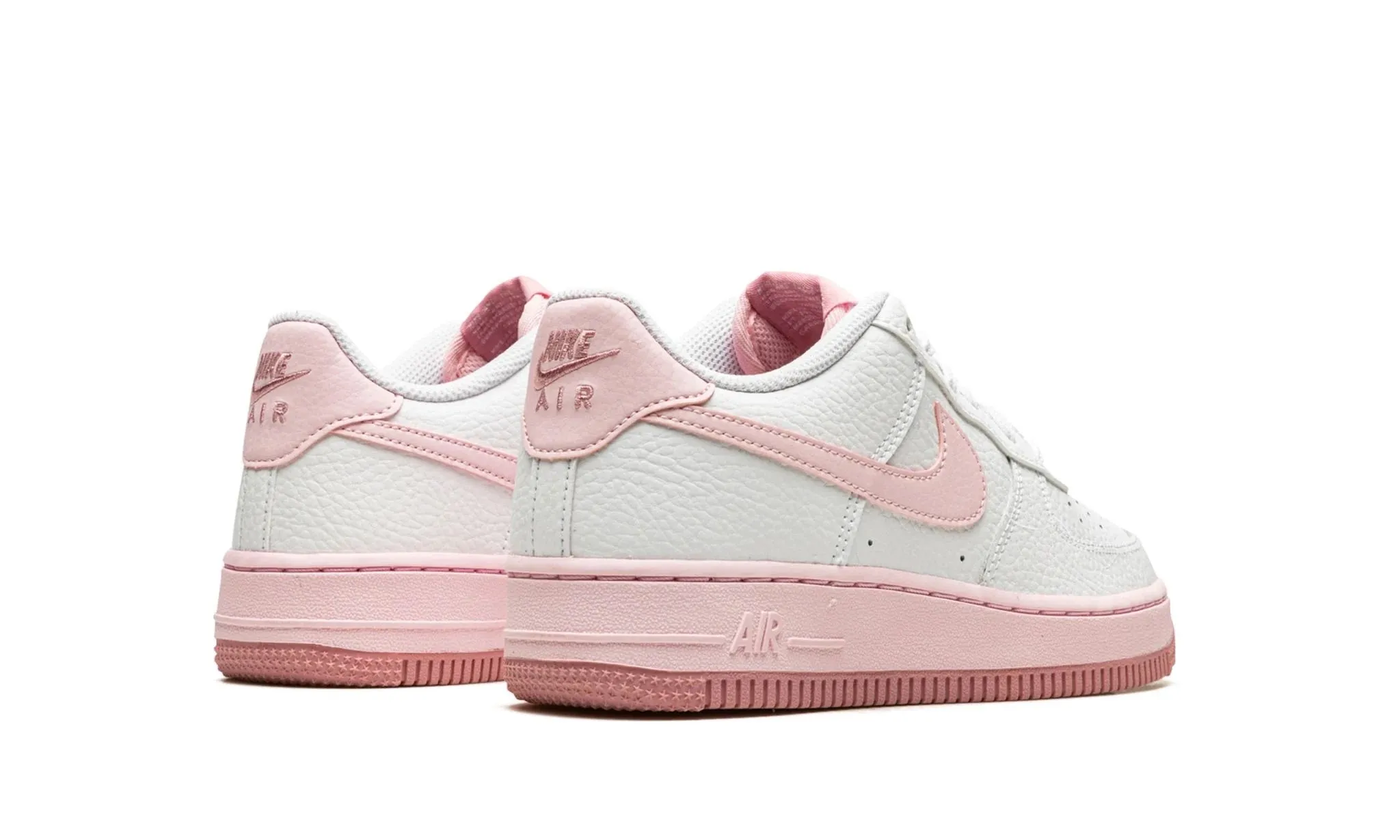 NIKE AIR FORCE 1 WHITE ELEMENTAL PINK (PS)