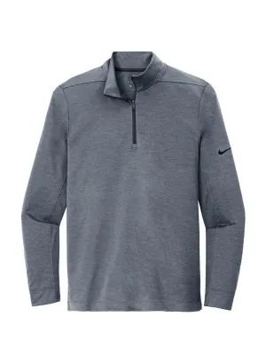 Nike Dry Half-Zip Men&#x27;s Navy Heather | Personalized Quarter Zip