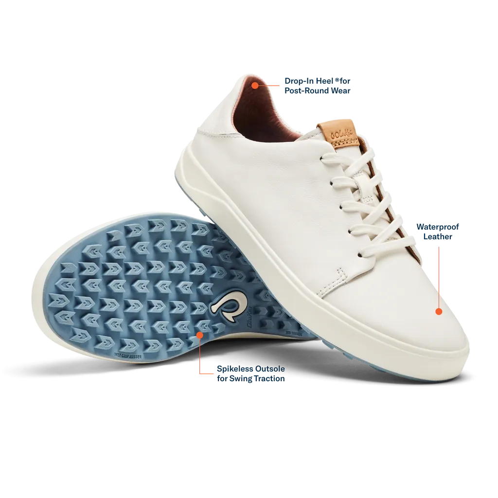 Olukai | Wailea Women's Leather Golf Shoes