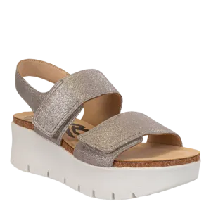 OTBT - MONTANE in SILVER Platform Sandals