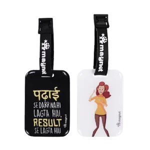 Padhai Result Ka Darr Girl Version Bag Tags