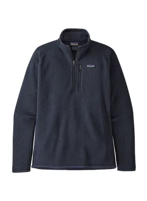 Patagonia Better Sweater Quarter-Zip Men&#x27;s New Navy | Personalized Quarter Zip 