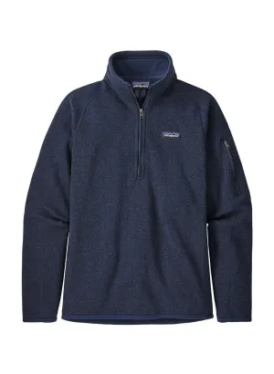 Patagonia Better Sweater Quarter-Zip Women&#x27;s New Navy | Personalized Quarter Zip 